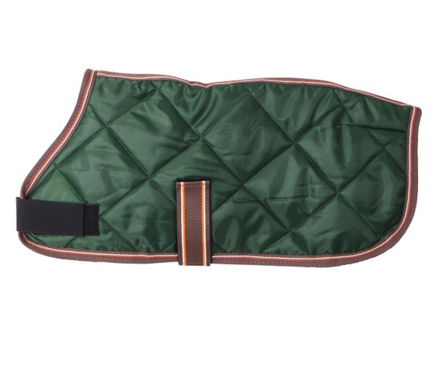 Flair Quilted Plush Fleece Dog Coat image 0